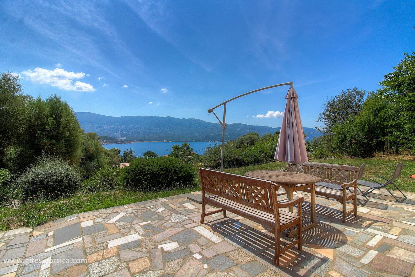Appartement "le Mimosa" in Tiuccia, Casaglione