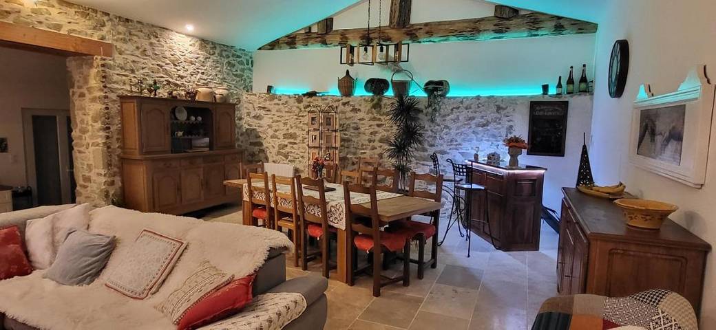 Maison de vacances pour 10 personnes, avec jardin et vue