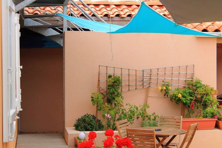 Appartement de vacances pour 2 personnes, avec jardin