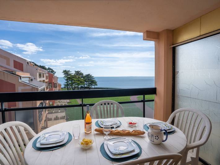 Appartement de vacances pour 4 personnes, avec jardin et balcon