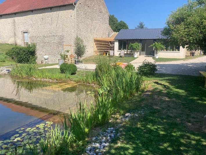 Maison de vacances pour 4 personnes, avec vue ainsi que terrasse et jardin, animaux acceptés dans Yvelines