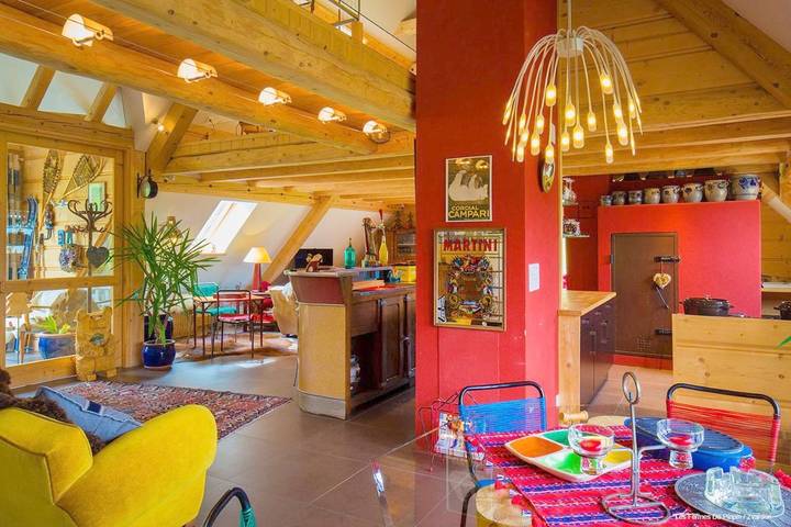 Location de vacances pour 7 personnes, avec jardin ainsi que piscine et vue à Labaroche - 2