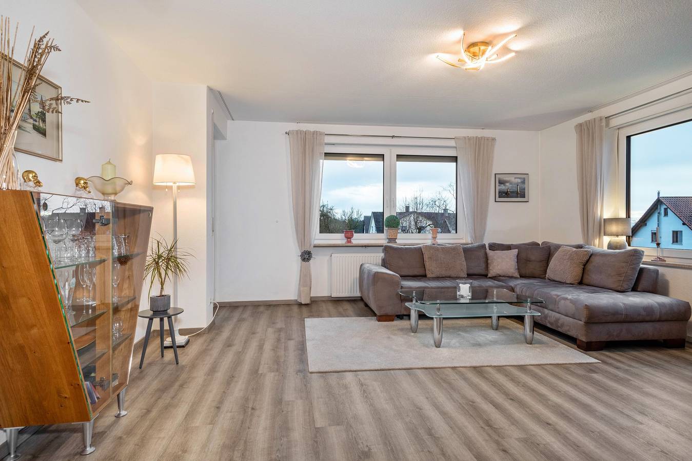 Ganze Wohnung, Apartment „Fewo Hotz Am Golfclub Lindau 1b“ mit Bergblick, Balkon und Wlan in Lindau, Bayerisch Schwaben