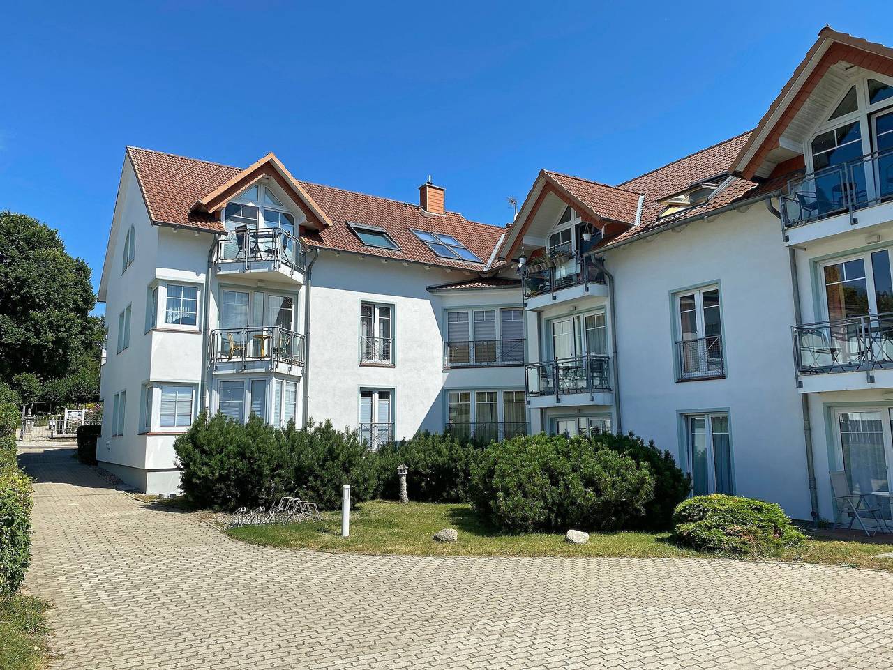 Ganze Ferienwohnung, Mr: Haus Granitzblick Whg. 13 mit Balkon - Haus Granitzblick Whg. 13 mit Balkon in Sellin, Rügen