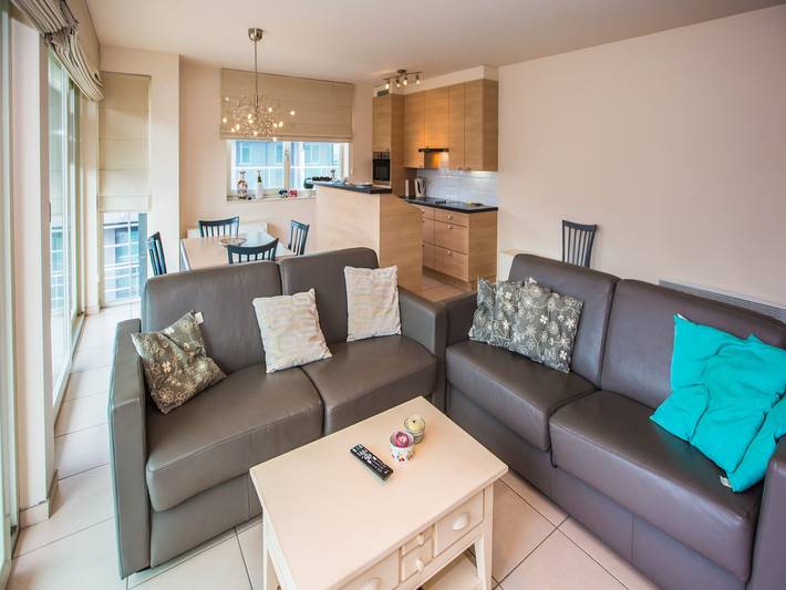 Ferienwohnung für 6 Personen, mit Terrasse, mit Haustier in Middelkerke