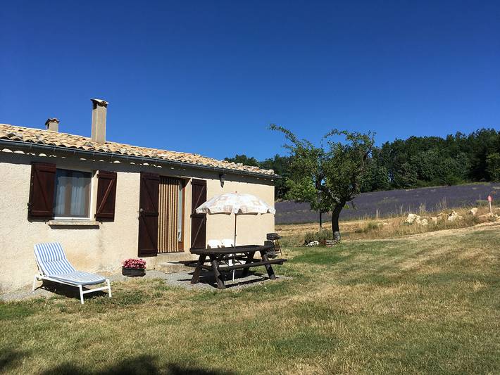 Gîte pour 4 personnes, avec Terrasse et Jardin dans les Alpes-de-Haute-Provence