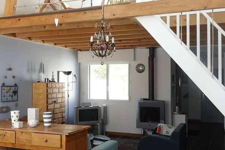Maison de vacances pour 10 personnes, avec terrasse et jardin - 1