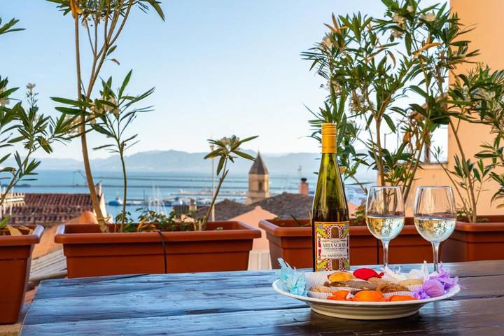 Appartement de vacances pour 6 personnes, avec vue et jardin, animaux acceptés