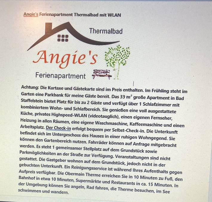 Ferienwohnung für 2 Personen in Bad Staffelstein - 3