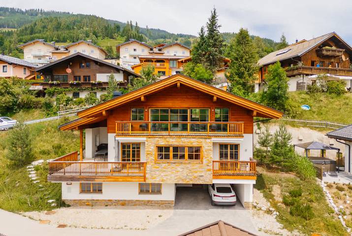 Chalet für 10 Personen, mit Sauna und Garten - 1