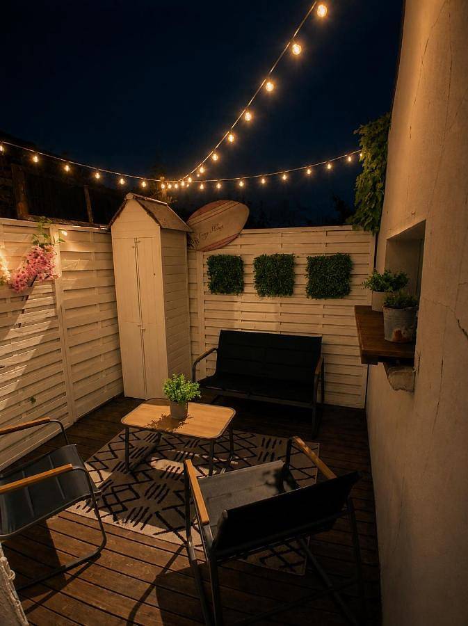 Location de vacances pour 4 personnes, avec terrasse à Marquise