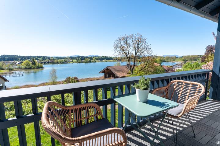 Ferienwohnung für 4 Personen, mit Balkon und Seeblick in Seebruck - 4