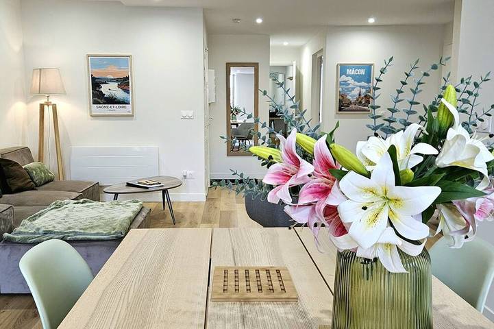 Location de vacances pour 4 personnes à Mâcon