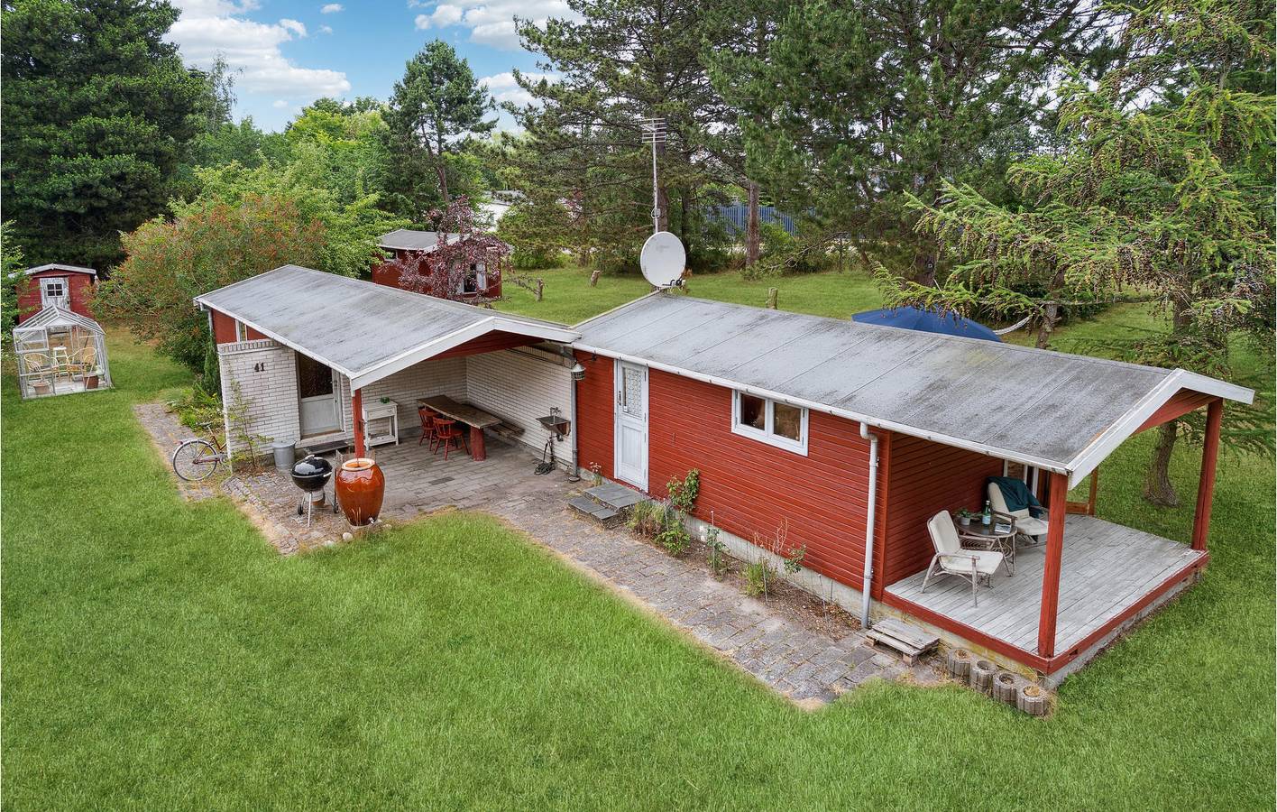 Ferienhaus für 6 Personen mit Garten in Nykøbing Sjælland, Nordwestseeland