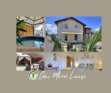 Gîte pour 5 personnes, avec jardin et terrasse ainsi que sauna et jacuzzi dans l' Ain