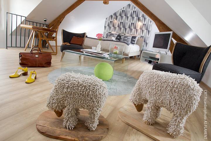 Chambre d’hôte pour 2 personnes, avec jardin