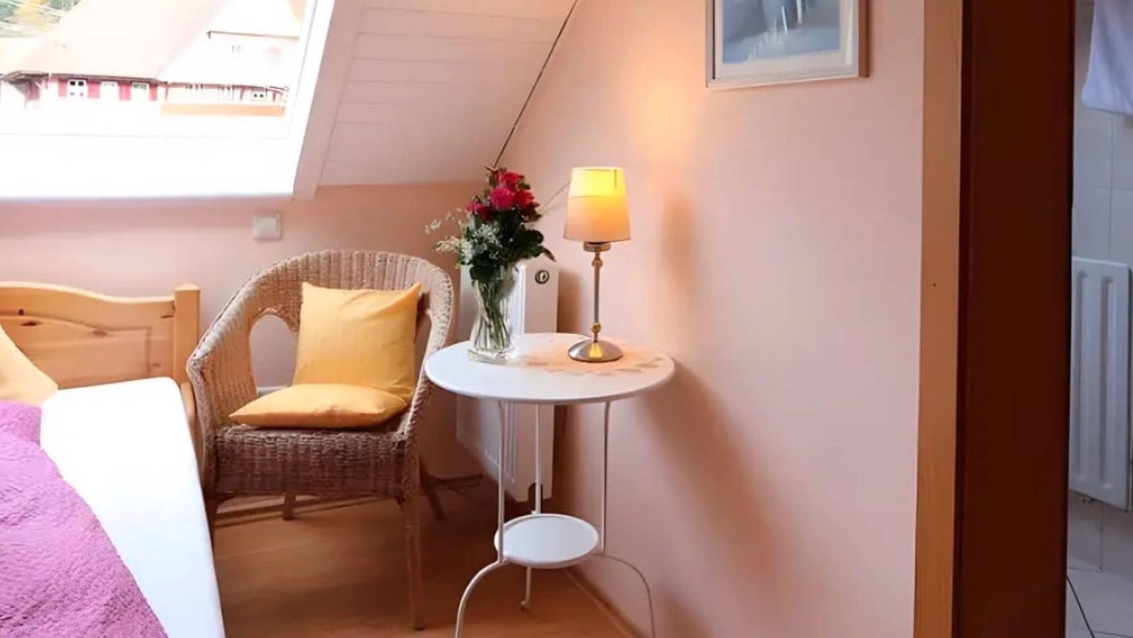 Gasthaus zur Linde - 'Einzelzimmer Sternenblick' mit gemeinsamer Terrasse, Garten und Wlan in Oberharmersbach, Mittlerer Schwarzwald