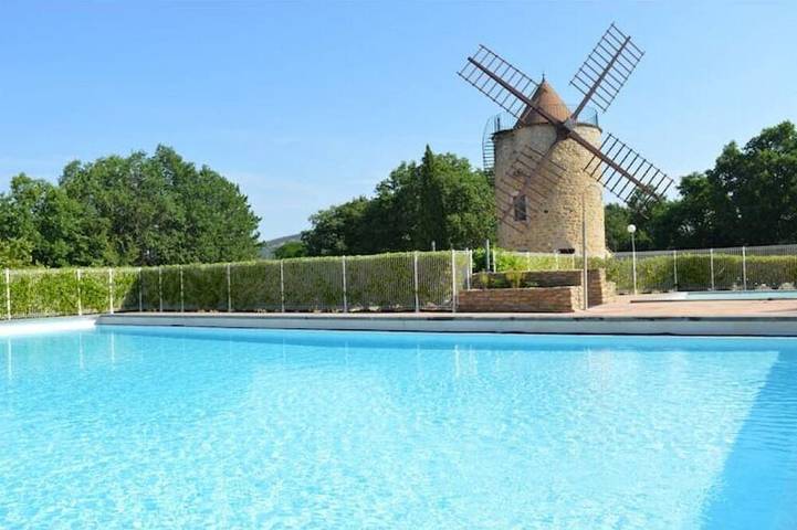 Ferienhaus für 3 Personen, mit Pool und Terrasse sowie Garten - 1