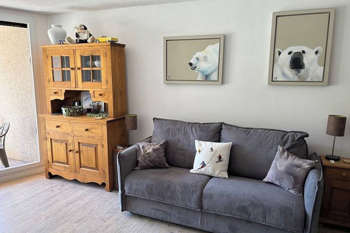 Appartement de vacances pour 5 personnes, avec balcon et piscine dans le Vercors