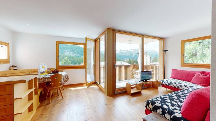 Vakantieappartement voor 4 personen, met balkon en uitzicht - 1