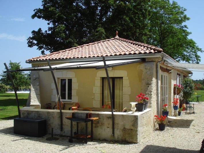 Gîte pour 4 personnes, avec piscine, animaux acceptés dans le Gers
