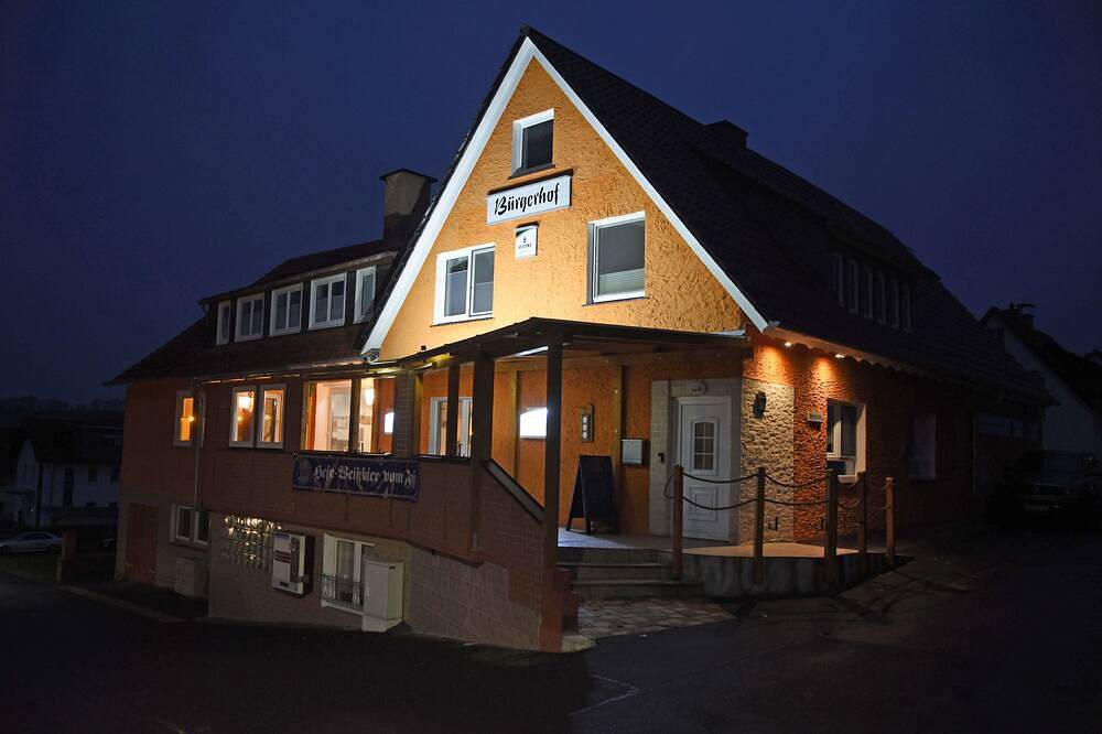 Doppelzimmer - Restaurant-Pension Bürgerhof in Bad Zwesten, Schwalm-Eder-Kreis