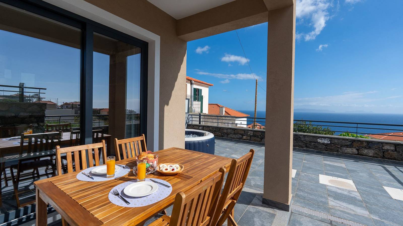 Ferienhaus für 2 Personen mit Meerblick in Gaula, Madeira
