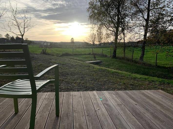 Location de vacances pour 2 personnes, avec terrasse ainsi que vue et jardin à Bastogne - 4