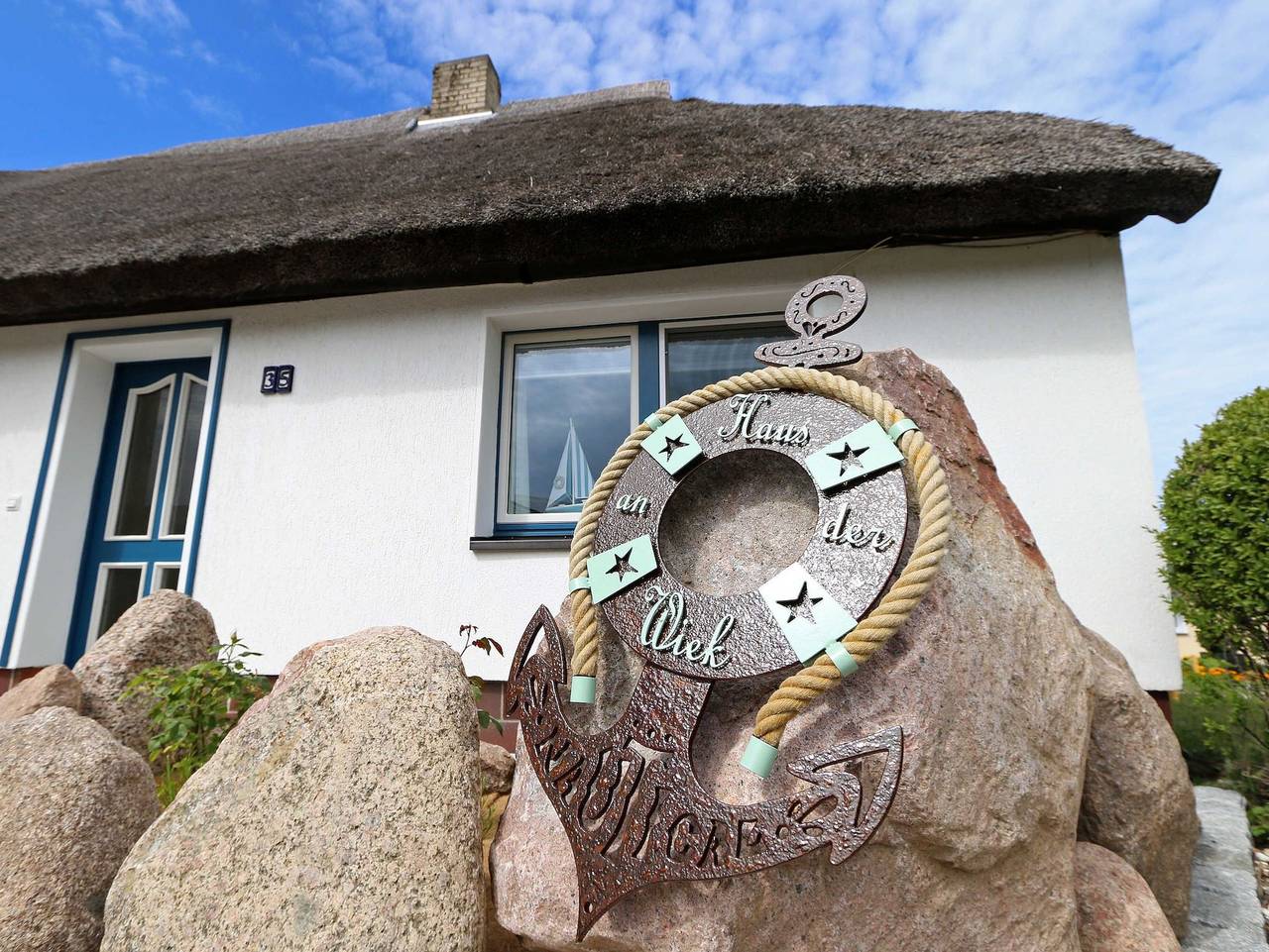 Mr: Haus an der Wiek mit Terrasse in Gager, Mönchgut