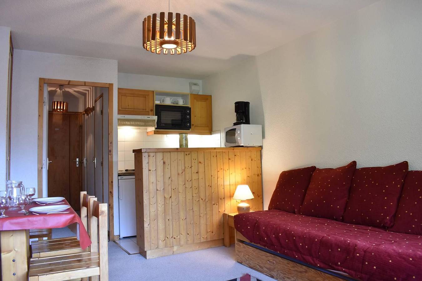 Gehele studio, Résidence le Chalet de Méribel - Studio 4 personen (17) in Méribel, Les Allues