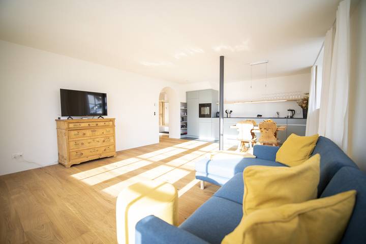 Ganze Ferienwohnung, Ferienwohnung Chasa Muntanella - Ferienwohnung für 1 - 6 Personen in Ftan, Unterengadin
