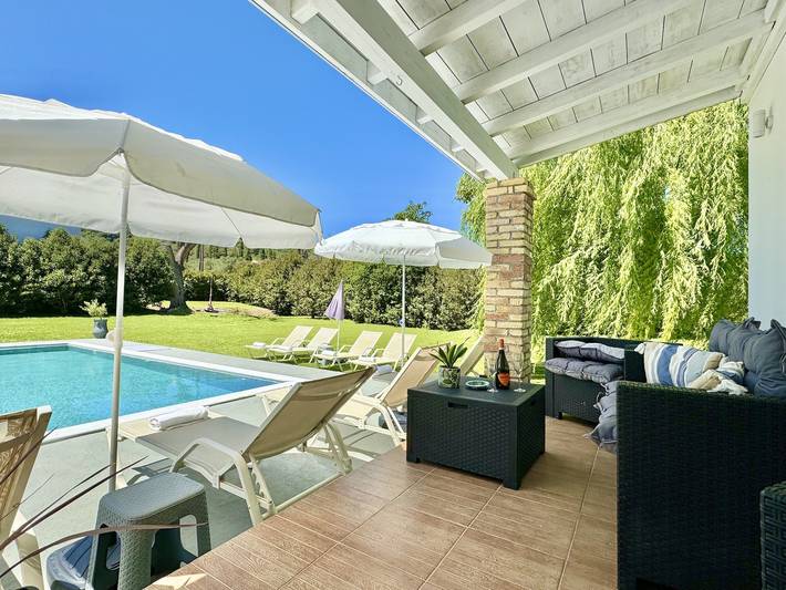 Villa mit pool für 10 Personen, mit Garten auf Korfu - 4