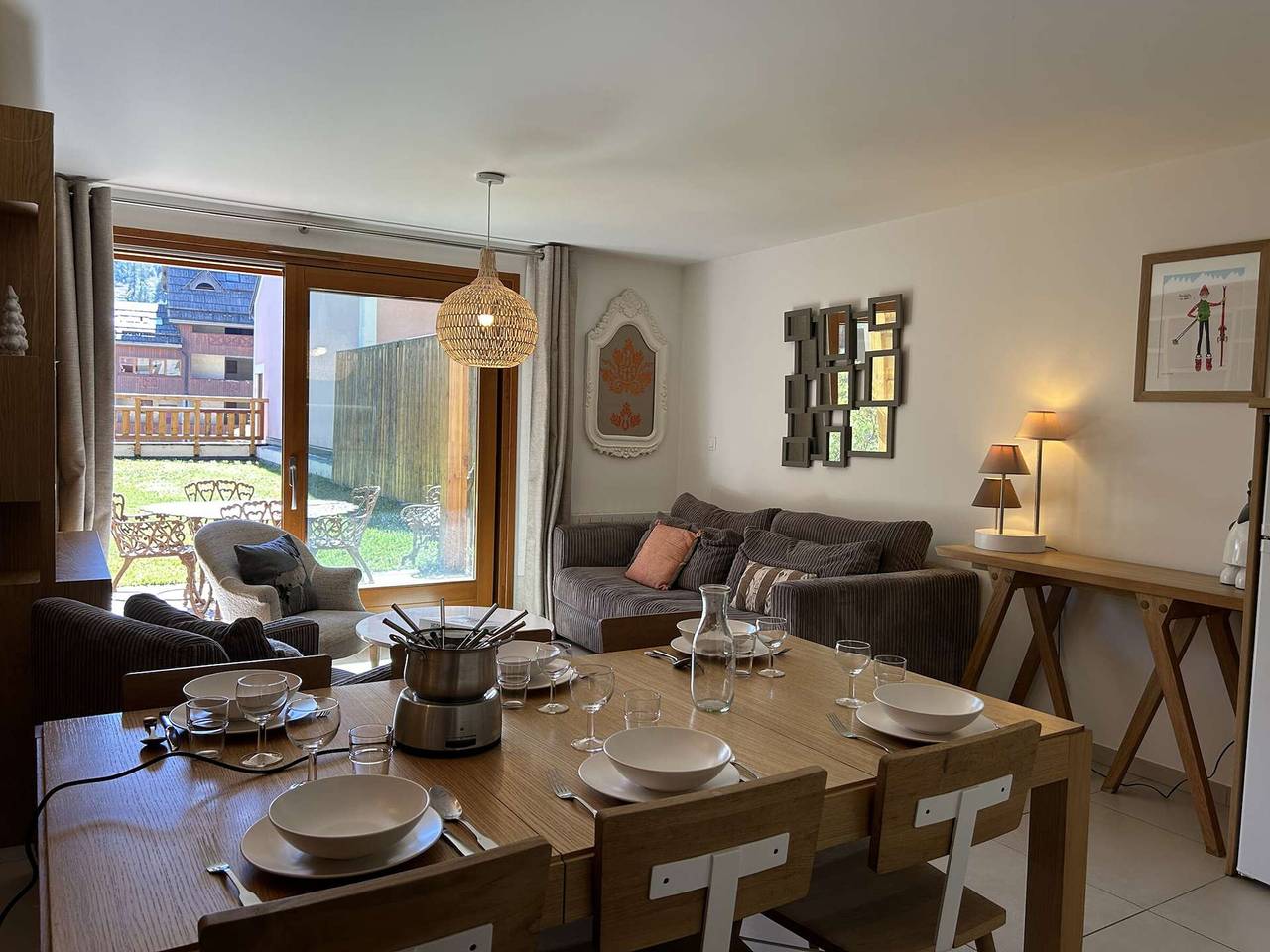 Appartement entier, Bel appartement au cœur de Montgenèvre avec garage et 6 couchages in Montgenèvre, Région de Briançon