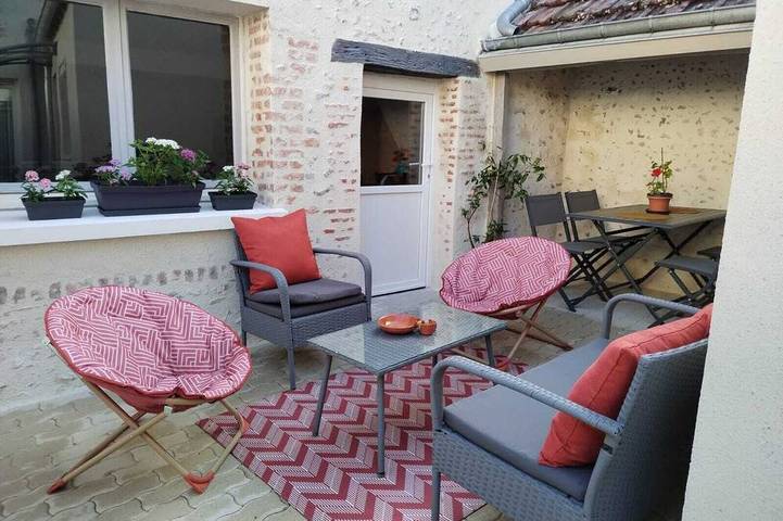 Maison de vacances pour 6 personnes, avec terrasse à Romorantin-Lanthenay