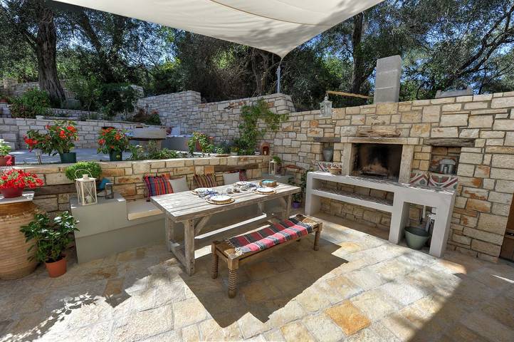 Βίλα για 4 άτομα με κήπο in Μπογδανάτικα, Παξούς