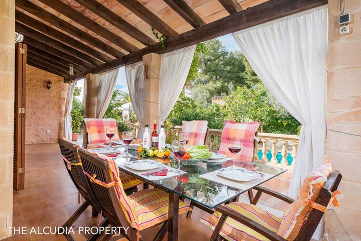 Villa "Llimona" (Nubita) in Bonaire, Alcúdia