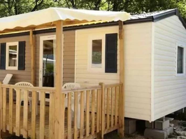 Mobil home pour 6 personnes, avec bassin pour enfant et sauna à Ascarat - 2