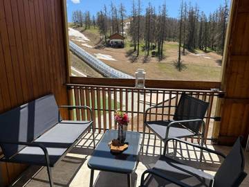 Gîte pour 4 personnes, avec balcon, animaux acceptés dans Valberg (Niza)