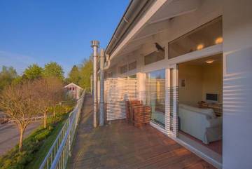 Ferienwohnung für 2 Personen, mit Sauna und Balkon, mit Haustier in Mirow
