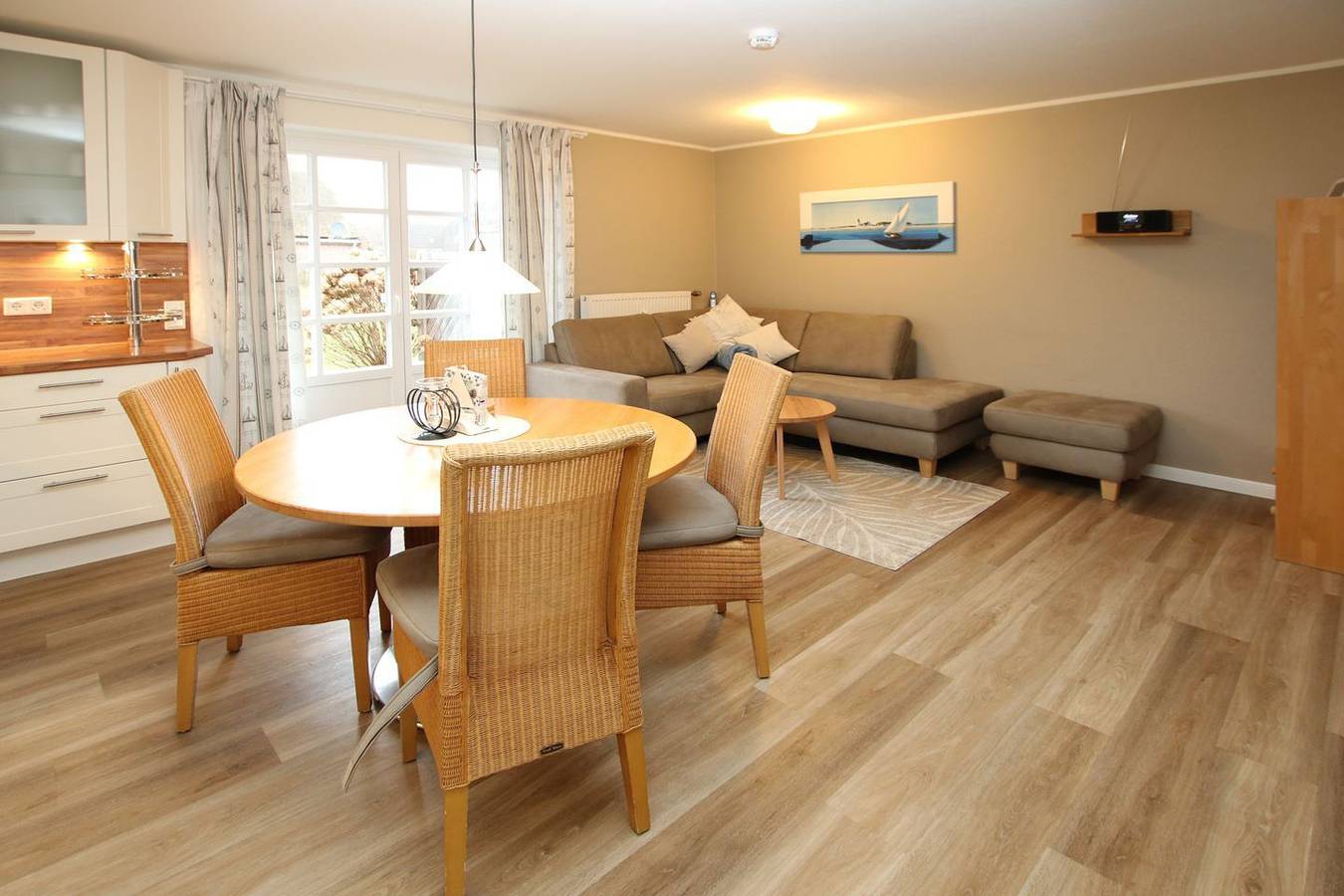 Ganze Wohnung, Ferienwohnung mit 3- Zimmern auf ca. 50m² in Wyk auf Föhr (Stadt), Wyk auf Föhr