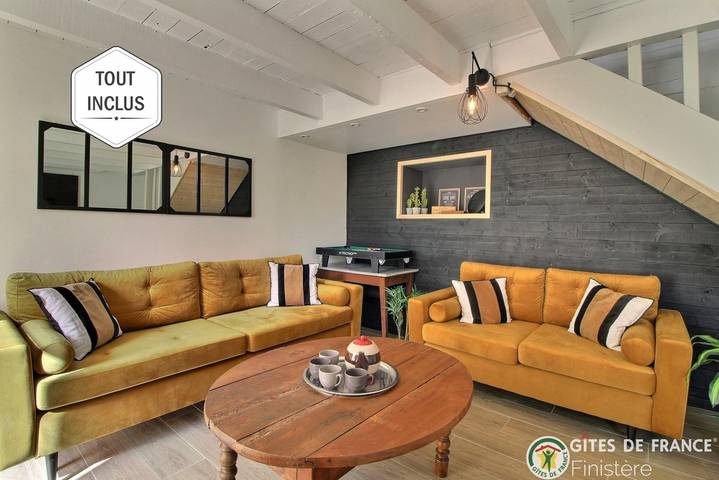 Maison de vacances pour 2 personnes, avec jardin à Quimper