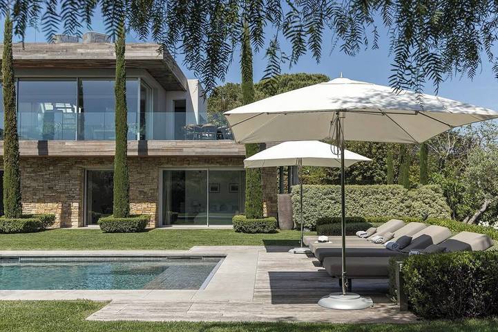 Maison de vacances pour 10 personnes, avec jardin et sauna, animaux acceptés dans Cap d’Antibes