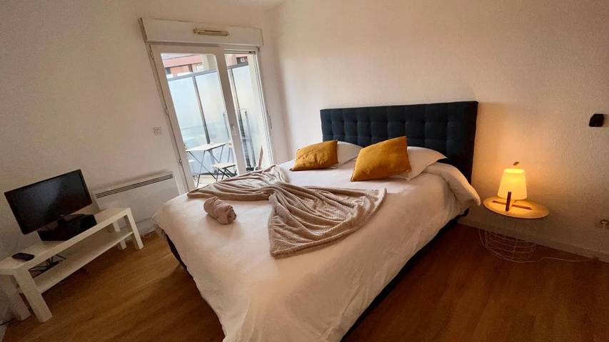 Gîte pour 2 personnes, avec vue et balcon à Saint-Martin-d'Hères - 3