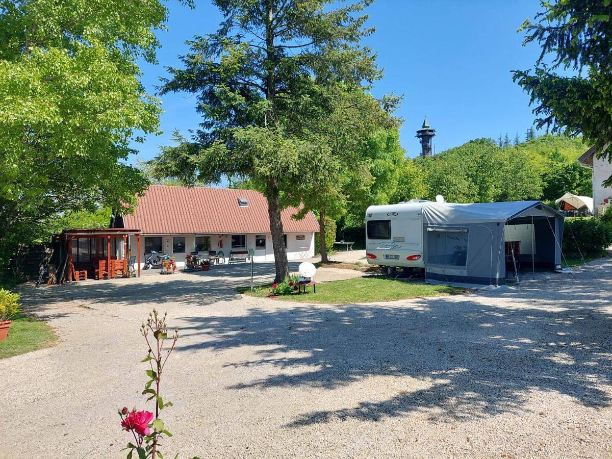 Campingrosengarten in Cserszegtomaj, Keszthely region