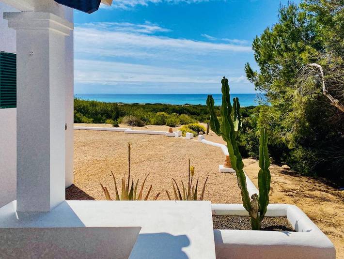 Apartamento de vacaciones para 4 personas, con Balcón además de Terraza y Vistas en Formentera