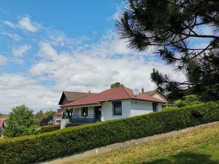 Gîte pour 4 personnes, avec Terrasse ainsi que Jardin et Vue à Clairvaux-les-Lacs