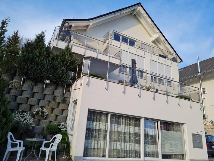 Ferienwohnung für 4 Personen, mit Terrasse in Grafenau (Württemberg)