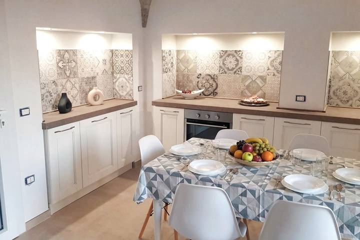 Villa für 4 Personen, mit Pool und Terrasse sowie Meerblick in Apulien - 3