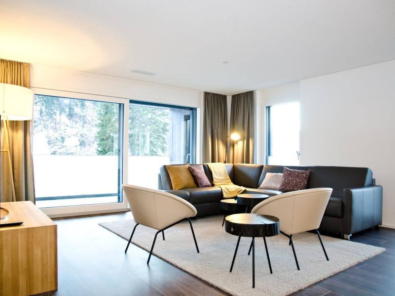 Geheel appartement, Apartment Alperose in Interlaken, Meer van Thun