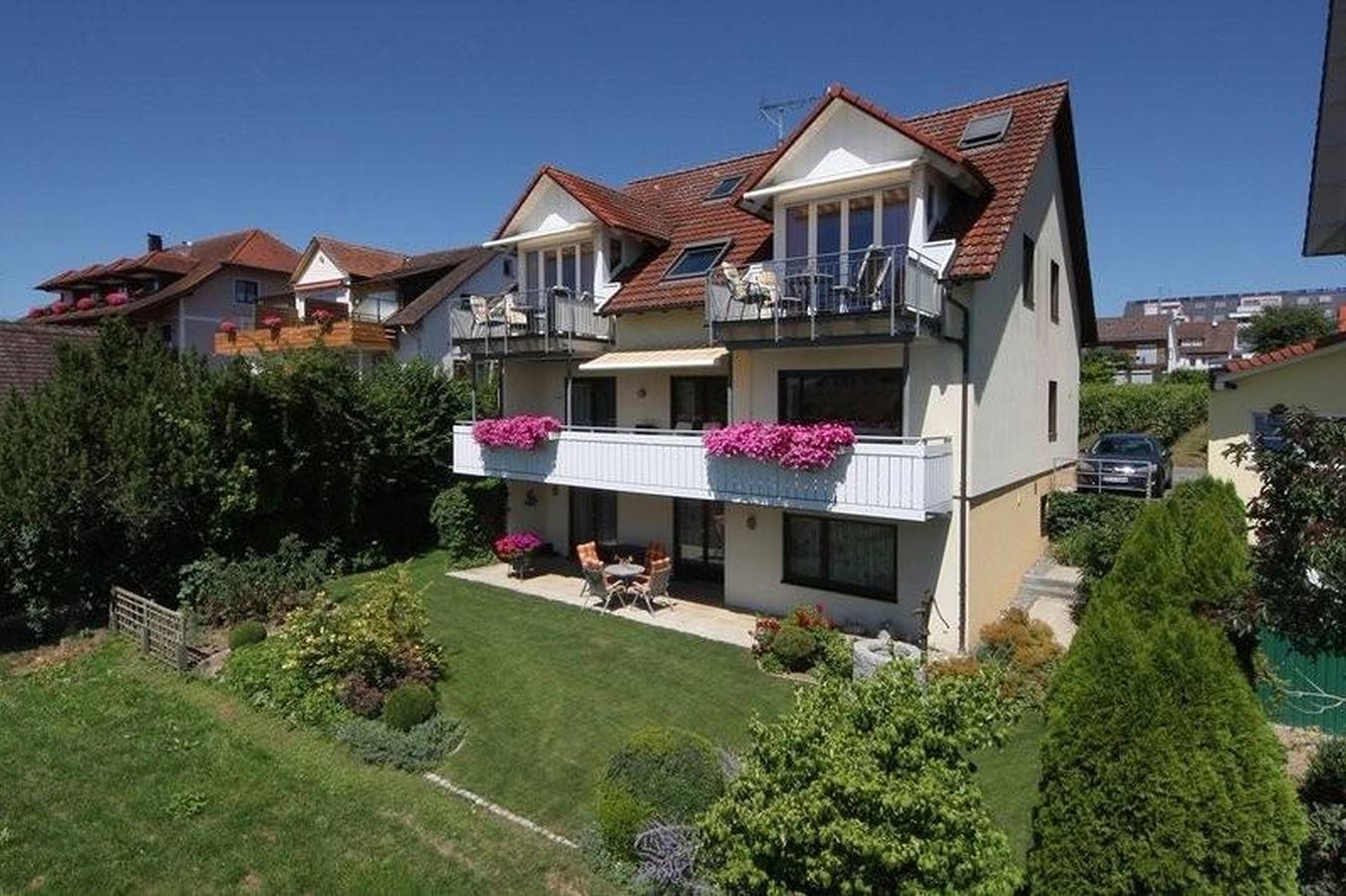 Ganze Ferienwohnung, Ferienwohnungen Poulitschek - Ferienwohnung 3, 48qm, 1 Schlafzimmer, max. 2 Personen in Hagnau am Bodensee, Region Bodensee-Oberschwaben